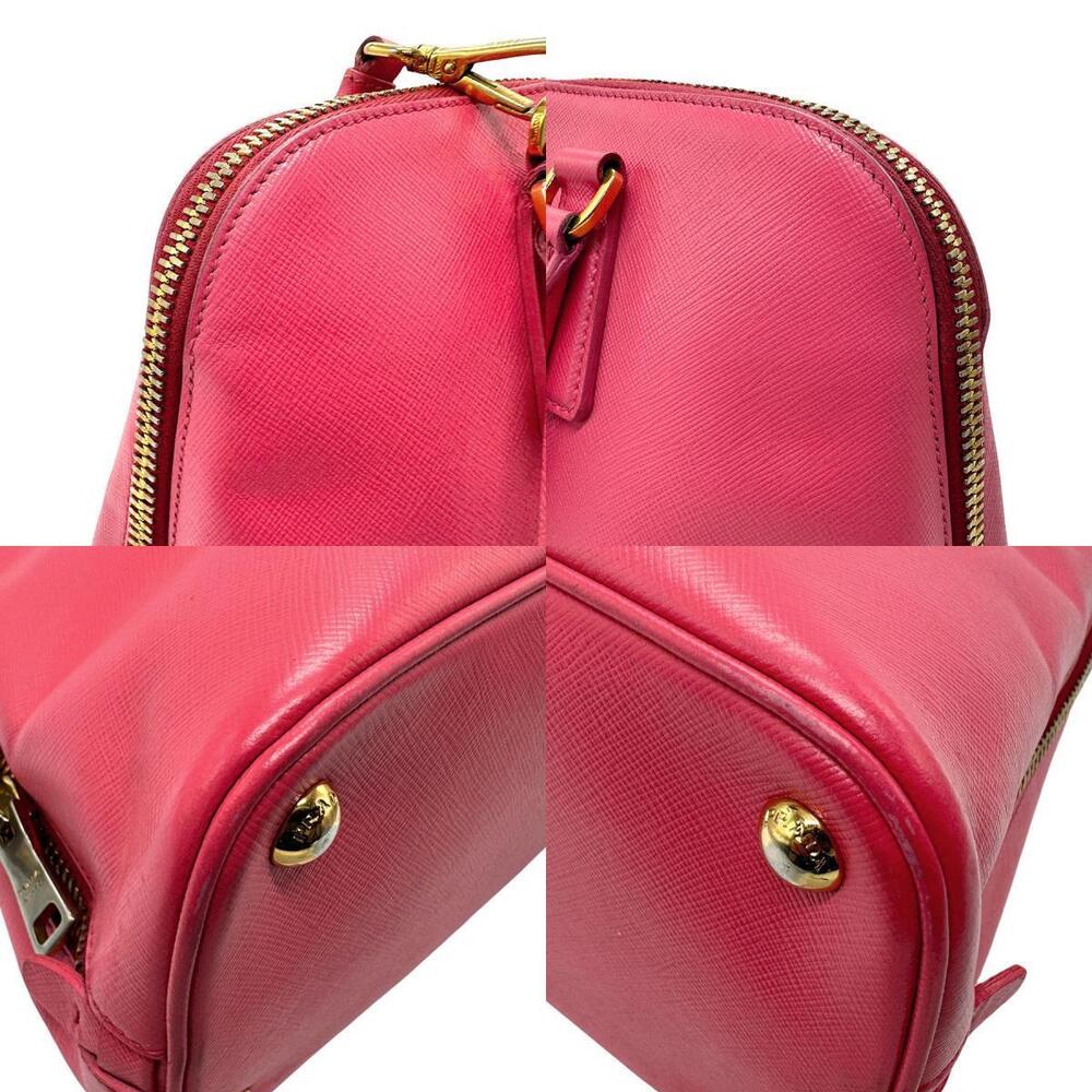 Prada handbag shoulder bag pink leather - Picture 3 of 4
